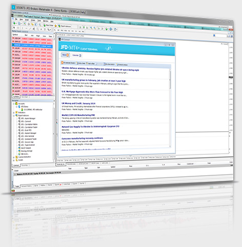MT4+ Connect + News Trading